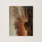 Schiffbruch, c.1850 (Öl auf Leinwand) Puzzle (Vertikal)