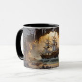 Schiffbruch durch 3D-Tasse Tasse (Vorderseite Links)