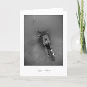 Schiffbruch-Geburtstags-Karte Karte