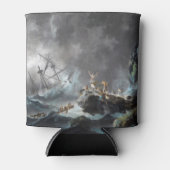 Schiffbruch im Sturm 1872 Dosenkühler (Vorderseite)