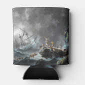 Schiffbruch im Sturm 1872 Dosenkühler (Rückseite)