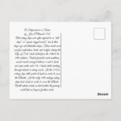 Schiffbruch im Sturm 1872 Postkarte (Rückseite)