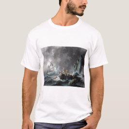 Schiffbruch im Sturm 1872 T-Shirt