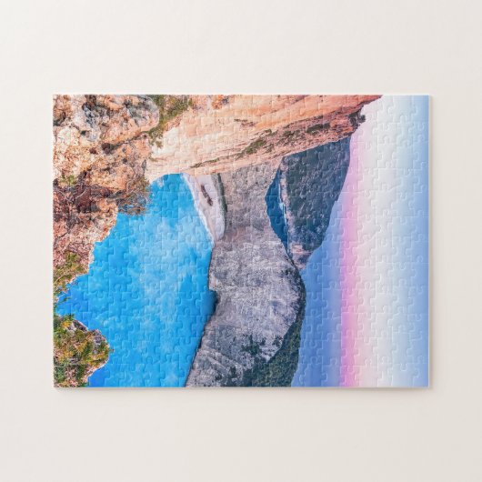 Schiffbruch im Zakynthos-Puzzle Puzzle (Horizontal)