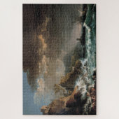 Schiffbruch in einem Rocky Inlet Puzzle (Vertikal)