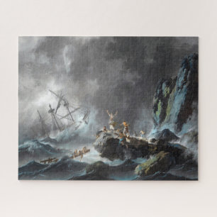 Schiffbruch in einem Sturm 1872 Puzzle