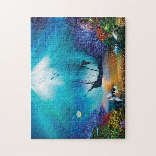 Schiffbruch Puzzle (Vertikal)