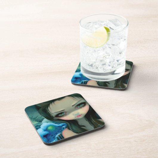 "Schiffbruch-Sirene-" Untersetzer (Rechte Seite)