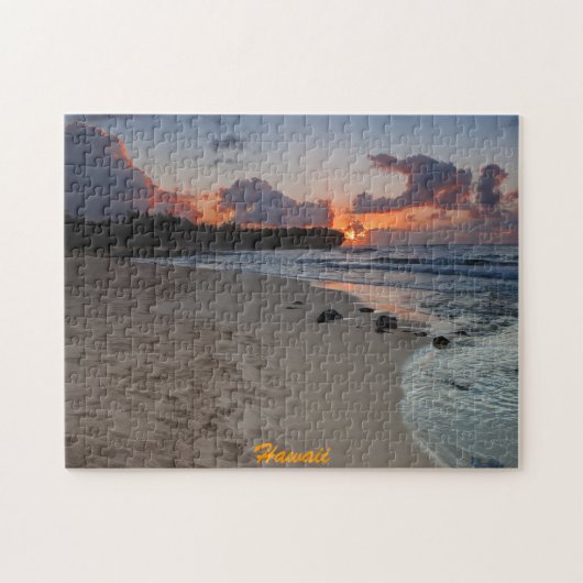 Schiffbruch-Strand am Puzzle (Horizontal)