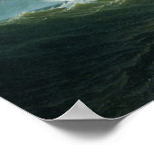 Schiffbruch von Nantucket im Sturm - Poster (Ecke)