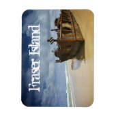 Schiffbruch von S.S. Maheno, Fraser Island, Austra Magnet (Vertikal)