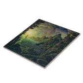 Schiffe: Abend Sun (von Konstantin Bogaevsky) Fliese (Seite)