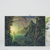 Schiffe: Abend Sun (von Konstantin Bogaevsky) Karte (Stehend Vorderseite)