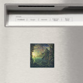 Schiffe: Abend Sun (von Konstantin Bogaevsky) Magnet (In Situ (Geschirrspüler))