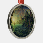 Schiffe: Abend Sun (von Konstantin Bogaevsky) Ornament Aus Metall (Rechts)