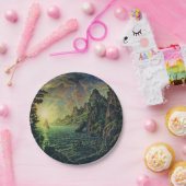 Schiffe: Abend Sun (von Konstantin Bogaevsky) Pappteller (Party)