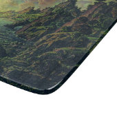 Schiffe: Abend Sun (von Konstantin Bogaevsky) Schneidebrett (Ecke)