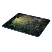 Schiffe: Abend Sun (von Konstantin Bogaevsky) Schneidebrett (Ecke)