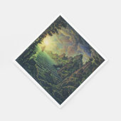 Schiffe: Abend Sun (von Konstantin Bogaevsky) Serviette (Ecke)