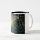 Schiffe: Abend Sun (von Konstantin Bogaevsky) Zweifarbige Tasse (VorderseiteRechts)