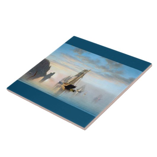 Schiffe an der fliese (Seite)