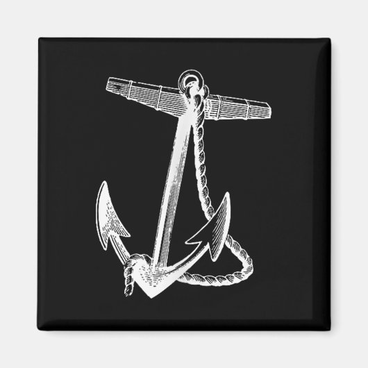 Schiffe Anker Segeln Marine Schifffahrt Magnet (Vorne)