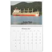 Schiffe auf dem Hudson 2016 Kalender (Feb 2027)