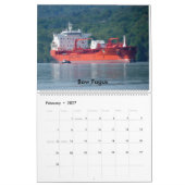 Schiffe auf dem Hudson 2017 Kalender (Feb 2027)