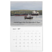 Schiffe auf dem Hudson 2017 Kalender (Mär 2027)