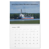 Schiffe auf dem Hudson 2017 Kalender (Jan 2027)