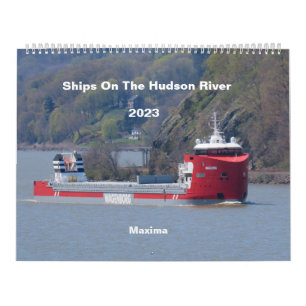 Schiffe auf dem Hudson River 2023 Calendar Kalender