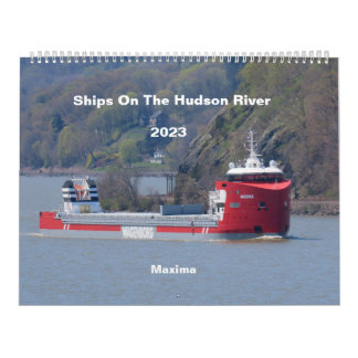 Schiffe auf dem Hudson River 2023 Calendar Kalender