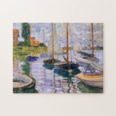Schiffe auf der Seine von Claude Monet Puzzle (Horizontal)