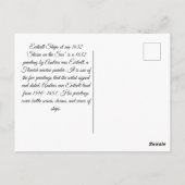 Schiffe auf See 1632 Postkarte (Rückseite)