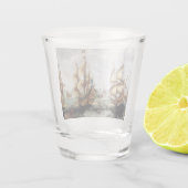 Schiffe auf See 1632 Schnapsglas (Rückseite)