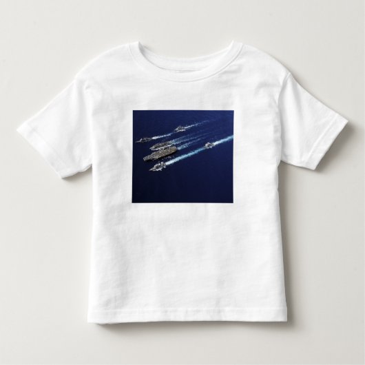 Schiffe der Abraham Lincoln Carrier Strike Group Kleinkind T-shirt (Vorderseite)
