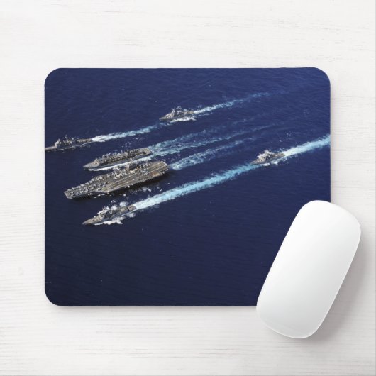 Schiffe der Abraham Lincoln Carrier Strike Group Mousepad (Mit Mouse)