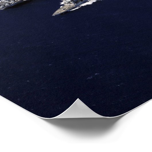 Schiffe der Abraham Lincoln Carrier Strike Group Poster (Ecke)