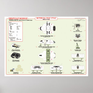 Schiffe der Flotte: Persönlicher Shuttle Ref. Über Poster