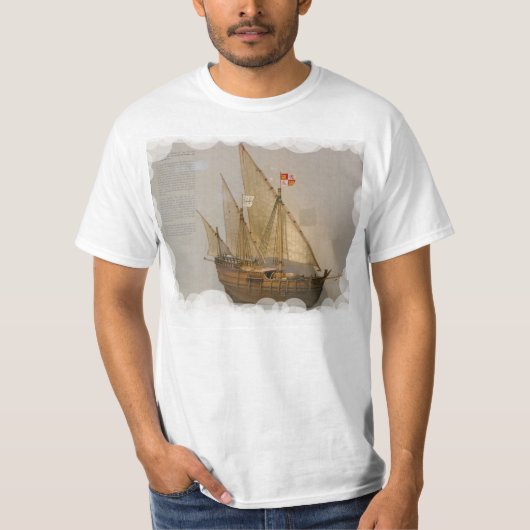 Schiffe der Forscher, Vasco da Gama T-Shirt (Vorderseite)