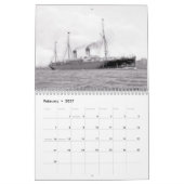 Schiffe der weißen Stern-Linie Kalender (Feb 2027)