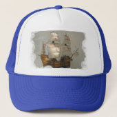 Schiffe der Weltforscher, Christoph Kolumbus, Truckerkappe (Vorderseite)