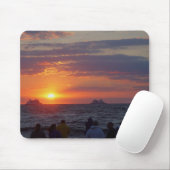 Schiffe, die unter Fall fahren Sunset Mousepad (Mit Mouse)