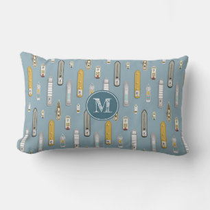 Schiffe für Wasserfahrzeuge JEDE Farbe auf dem Flu Kissen Für Draußen