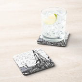 Schiffe Getränkeuntersetzer (Rechte Seite)