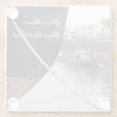 Schiffe Glasuntersetzer (Rückseite)