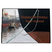 Schiffe Große Geschenktüte (Vorderseite)