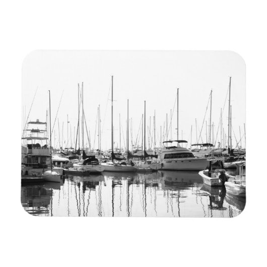 Schiffe im Hafen Magnet (Horizontal)