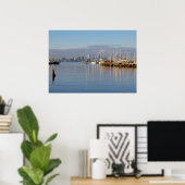 Schiffe im Hafen Poster (Heimbüro)