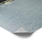 Schiffe im Hafen Poster (Ecke)